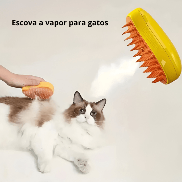 Escova a vapor MiauFresh®